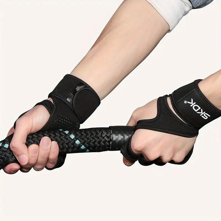 Actual product image Cbx Fitness-Handschuhe mit Handgelenkbandagen und Silikongel Grösse S (S)