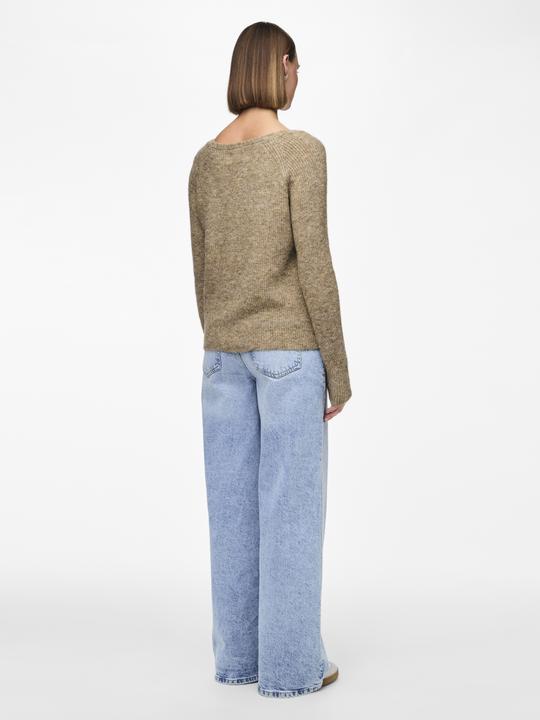 Actual product image Pieces V-neck knit sweater (S)
