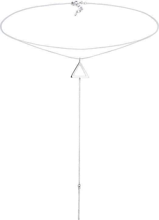 Image du produit Elli Choker, Triangle, Geo, Layer, Chaîne en Y (Argent sterling 925, 38 cm)
