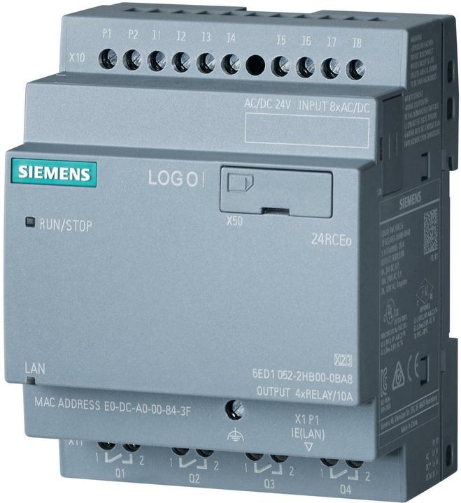 Actual product image Siemens LOGO! 24 RCEo 6ED1052-2HB08-0BA2