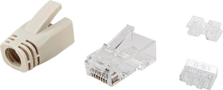 Produktbild equip Steckverbinder Cat6A RJ45 100er Set UTP ungeschirmt (Netzwerkkabel Stecker)