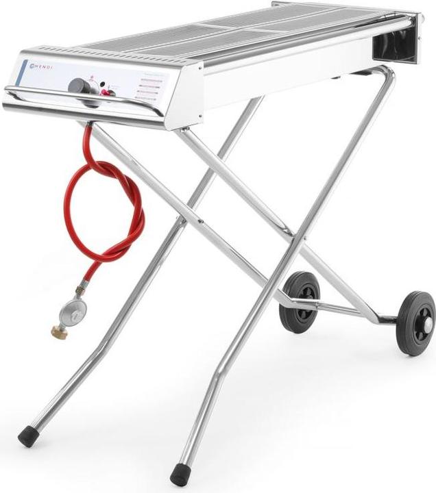Actual product image Hendi Gas Grill Power Grill Xenon-Pro Stainless Steel 1120x410x9 (7.50 kW)
