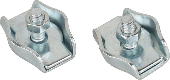 Immagine prodotto Mamutec Morsetto per fune metallica zincato Simplex 5 mm 2 pz.