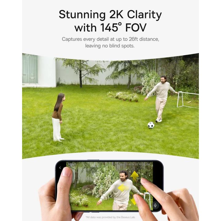 Actual product image Baseus S1 Outdoor Camera 2K (2304 x 1296 Pixels)