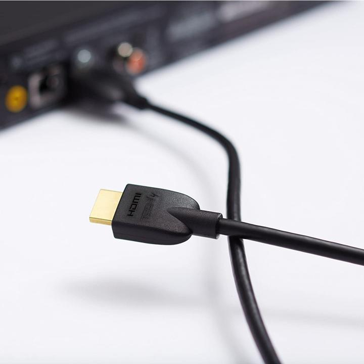 Actual product image Techly HDMI 4K 60Hz High Speed Connection Cable with Ethernet black 0.5m (0.50 m, HDMI)