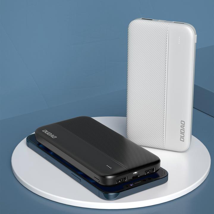Produktbild Dudao K4S 10000mAh powerbank White (10000 mAh, 10 W)