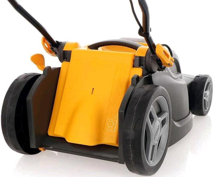 Actual product image Stiga COMBI 344e battery lawn mower incl. battery, incl. charger, adjustable handlebar, soft grip, with S (Rechargeable battery operated)
