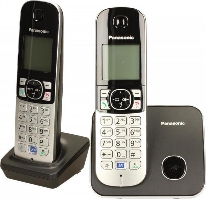 Actual product image Panasonic KX-TG6812 DECT phone Caller identification