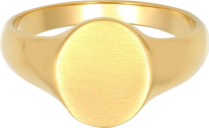 Produktbild Kuzzoi Ring Basic Cool Siegelring Herren Matt 925 Silber (56, 925 Silber)