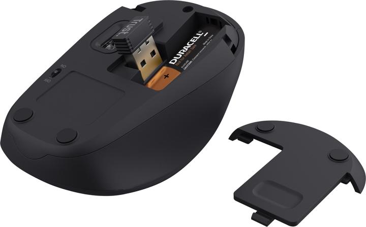 Produktbild Trust Bologna Bag And Mouse Set Black (16", Universal)