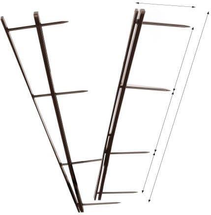 Actual product image GBC VeloBind binding strips 45 mm A4