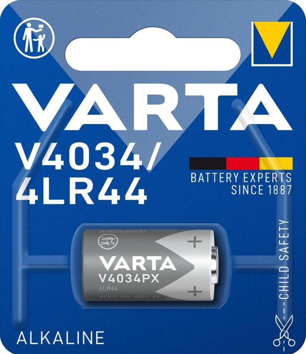 Produktbild Varta V4034px (1 Stk., 4LR44, 100 mAh)