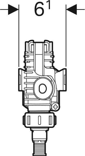 Produktbild Geberit Universal-Füllventil 3/8"