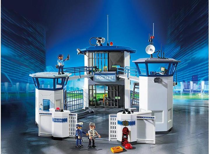 Image du produit Playmobil Commissariat de police avec prison (6872, Playmobil City Action)