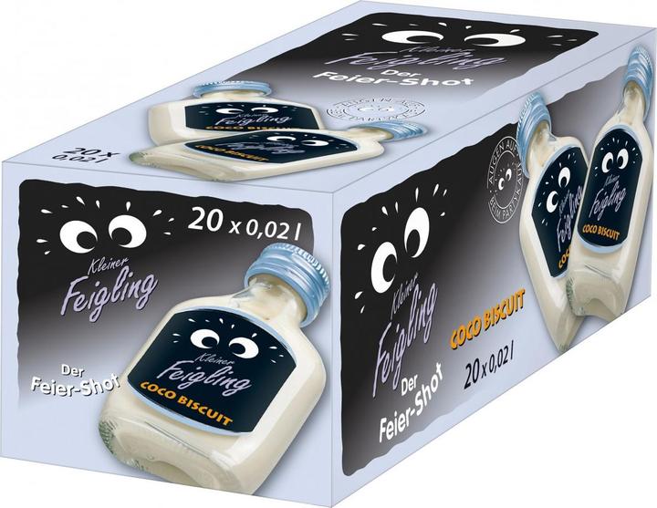 Actual product image Kleiner Feigling Fancy Flavours Coco Biscuit Shot (20 x 2 cl)