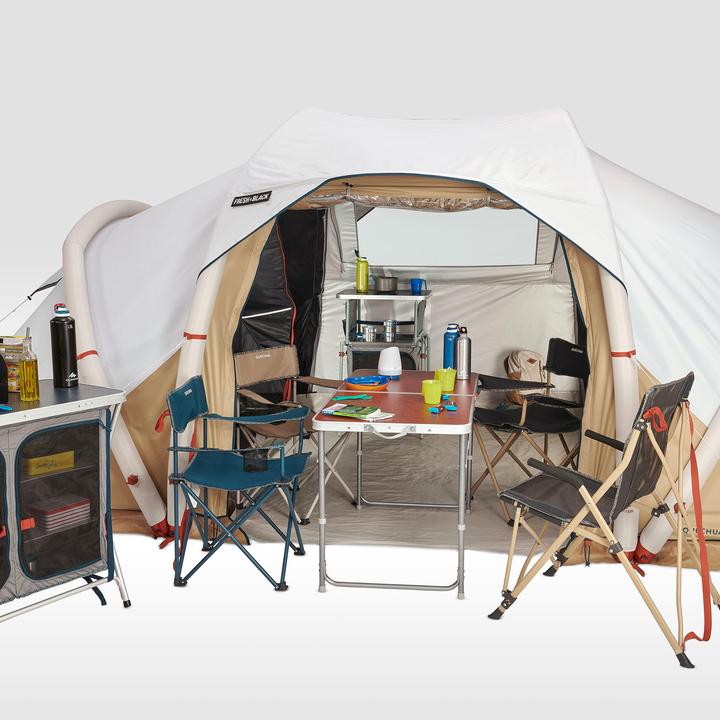 Immagine prodotto Quechua Air Seconds Fam 4 2xl Fb (Tenda gonfiabile, 18.50 kg, 4 persone)