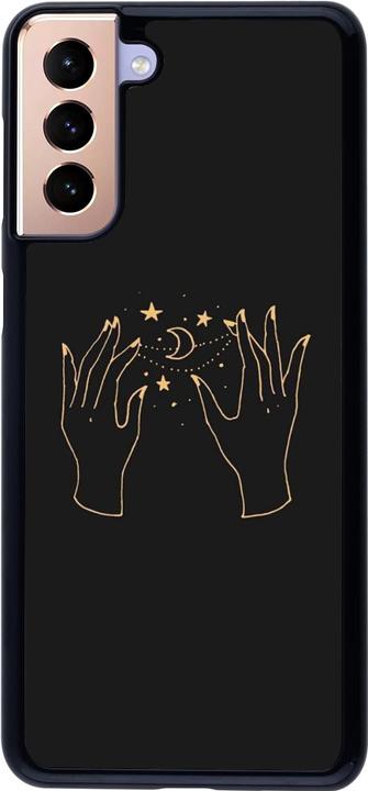 Actual product image PhoneLook Coque Grey magic hands (Samsung Galaxy S21+ 5G)