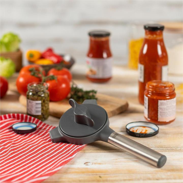 Actual product image Kuhn Rikon Deluxe Gripper lid opener grey