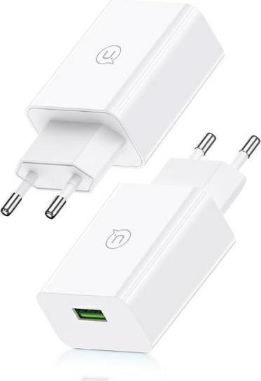Image du produit Usams Zestaw szybkiego ład. Micro 2a 1m Fast Charging biały/white SC series(CC083) (18 W)