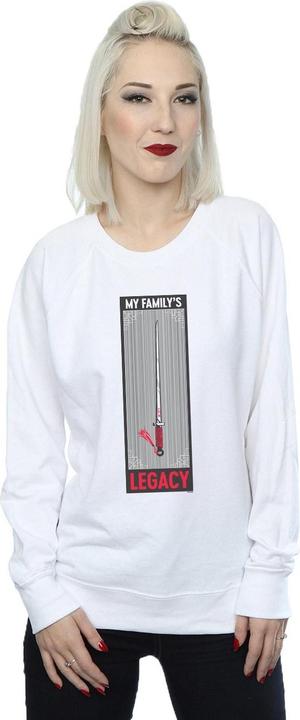 Actual product image Disney Womens/Ladies Mulan Movie Legacy Sword Sweatshirt (L)