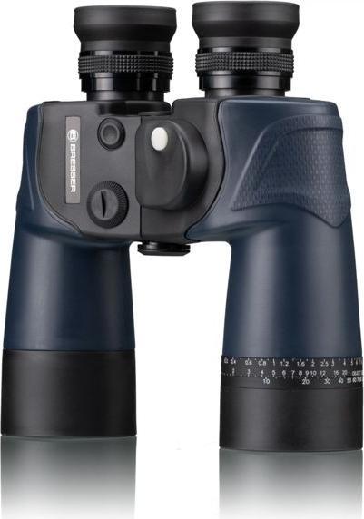 Image du produit Bresser Jumelles - Binosail 7x50 - Incl. Kompas - Adaptées aux sports nautiques (7 x, 50 mm)