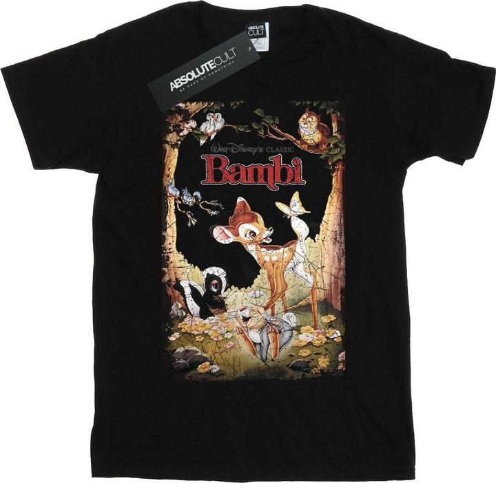 Produktbild Disney Bambi Retro Poster TShirt Mädchen (140, 146)
