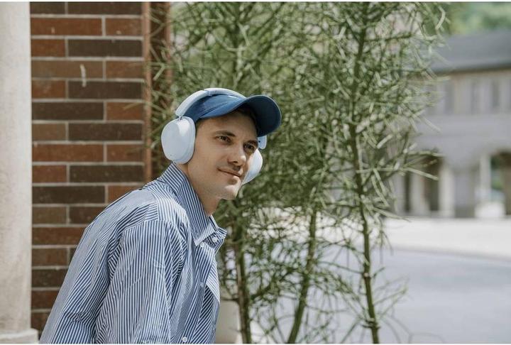 Produktbild OneOdio Handy Over Ear Kopfhörer Bluetooth® Blau Noise Cancelling (ANC, 75 h, Kabellos)