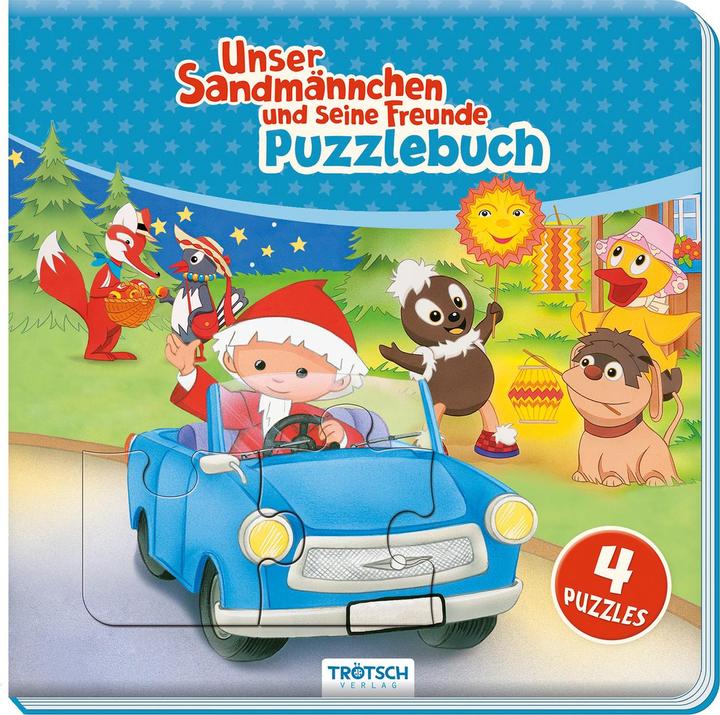 Immagine prodotto Unser Sandmännchen Puzzlebuch mit 4 Puzzle Sandmann (Tedesco, Trötsch Verlag GmbH & Co KG, 2020)