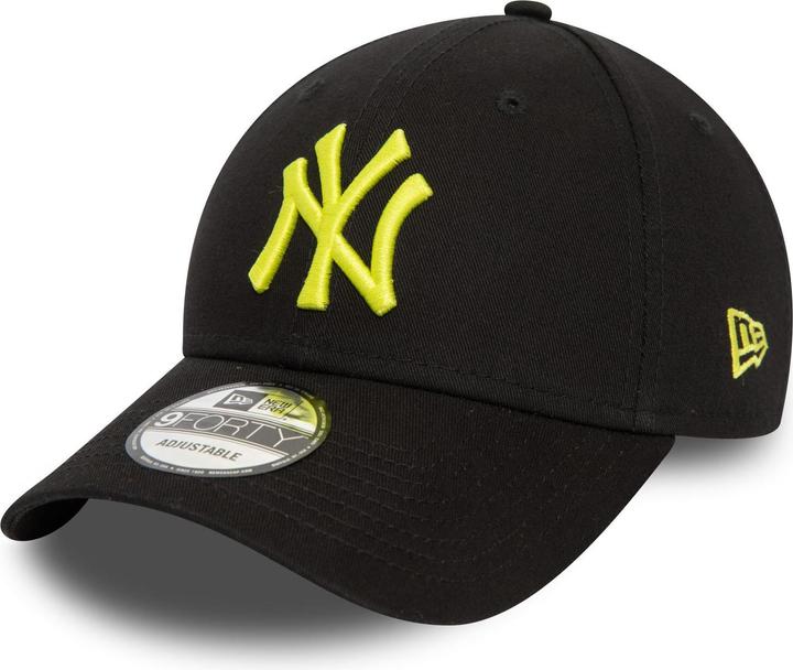 New Era 9Forty Strapback Cap - New York Yankees Schwarz (One Size)