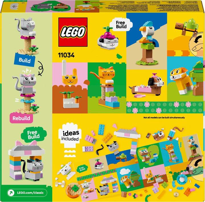 Produktbild LEGO Kreative Tiere (11034, LEGO Classic)