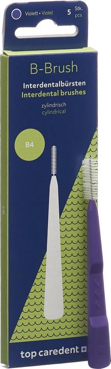 Immagine prodotto Top Caredent B4 IDBG-V Interdentalbürste violett >2.8mm (5 x, 8 mm)