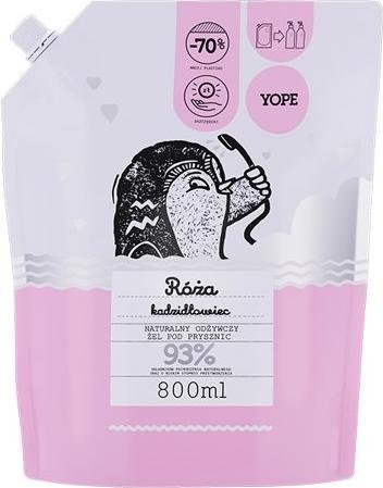 Yope Duschgel, Rose und Weihrauch 93%, 800 ml nachfüllen (800 ml)