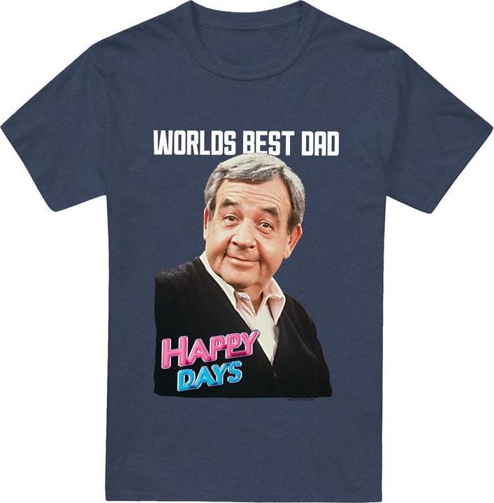 Immagine prodotto Happy Days Best Dad Maglietta Adulto Unisex (XL)