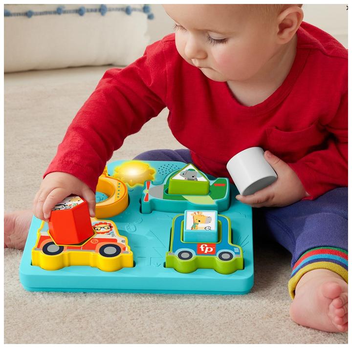 Produktbild Fisher-Price Shapes & Sounds Vehicle Puzzle