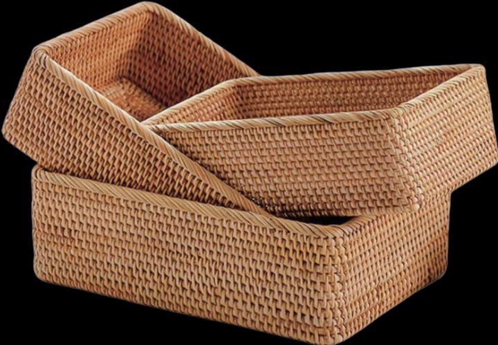 Produktbild Bins and Boxes Rattan (1 x, 25.5 x 16 x 9.5 cm)
