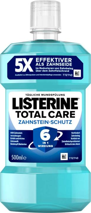 Listerine TOTAL CARE ZAHNSTEIN-SCHUTZ Mundspülung 500 ml (500 ml, Mundspülung)