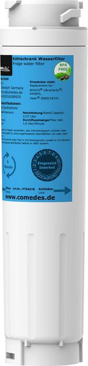 Image du produit Flickbee Filtre à eau pour réfrigérateur Bosch Siemens remplace Bosch UltraClarity, 644845