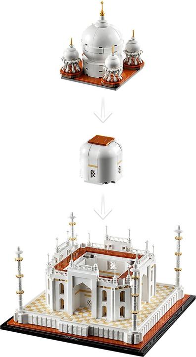 Immagine prodotto LEGO Taj Mahal (21056, LEGO Architecture, Set LEGO rari)