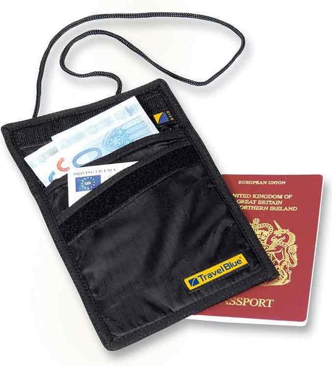 Actual product image Travel Blue Safety Chest Bag (Document & Wallet)
