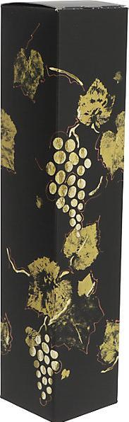 Actual product image kaiserkraft Golden wine folding gift box for bottles, pack of 25, for 2 bottles, internal (3 x)