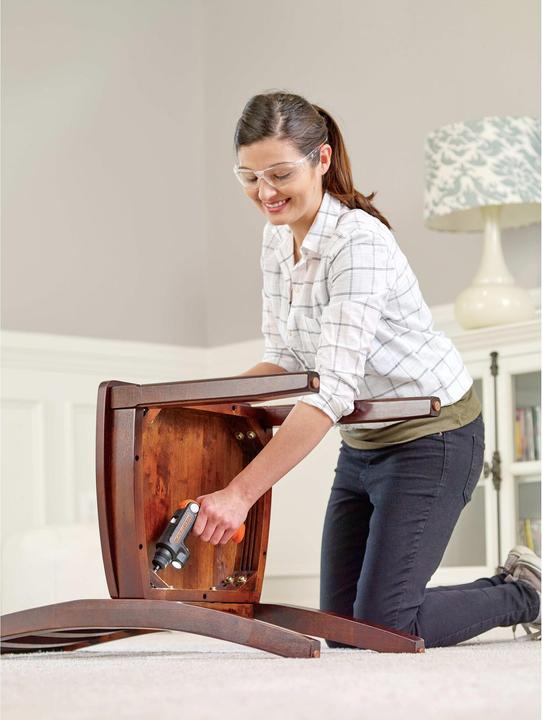 Image du produit Black & Decker Visseuse sans fil Blac BDCSFL20C-QW 3,6V avec fonction tige et lampe de poche intégrée (Fonctionnement sur batterie)