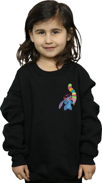 Produktbild Disney Lilo And Stitch Ice Cream Sweatshirt Mädchen (140, 146)