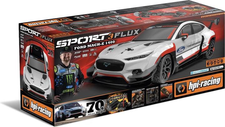 Actual product image HPI RS4 Sport 3 Flux Ford Mach-E 1400 (ARR Almost Ready to Run)