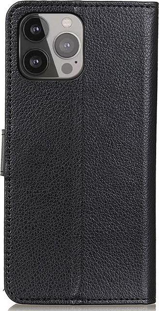 Produktbild MU Classic Litchi Leder Bookcover Series (Apple iPhone 13 Pro Max)