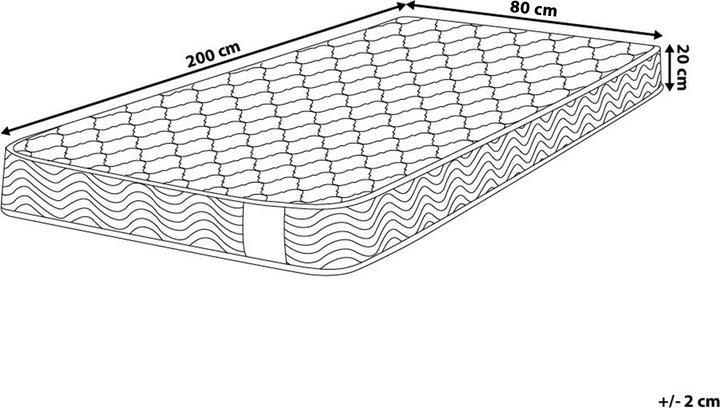 Produktbild Beliani Bliss (80 x 200 cm, Federkern)