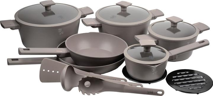 Actual product image BerlingerHaus Design cooking set (Pan set + pot set, Aluminium)