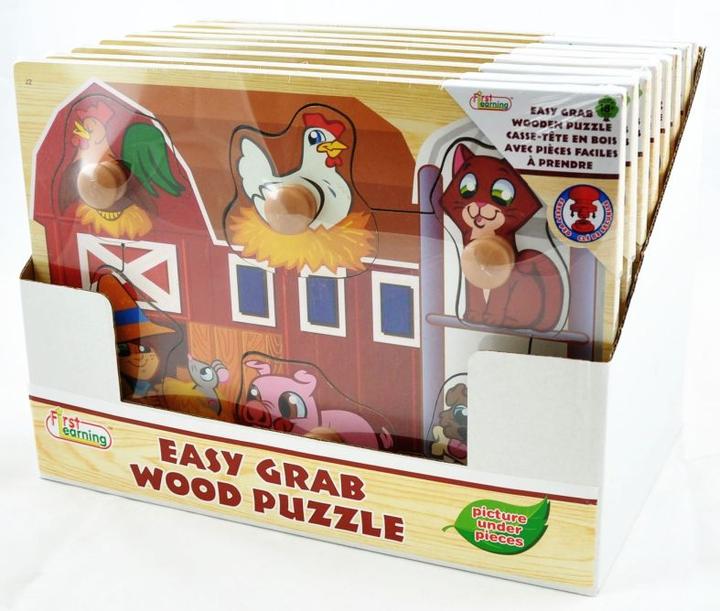 Produktbild Amuuso Easy Grab Wooden Puzzle 8 Pcs