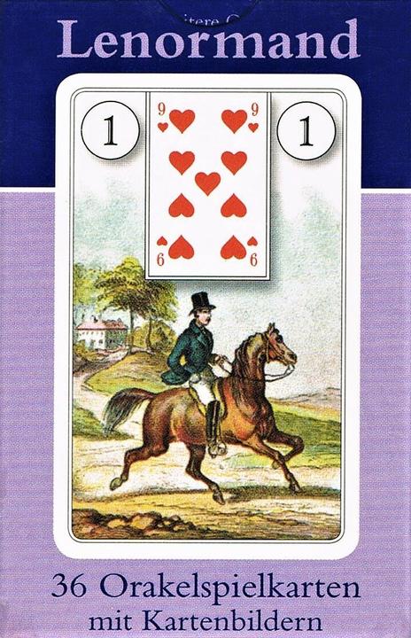 Produktbild Lenormand Orakelkarten, Wahrsagekarten (Deutsch, Königsfurt-Urania Verlag, 2007)