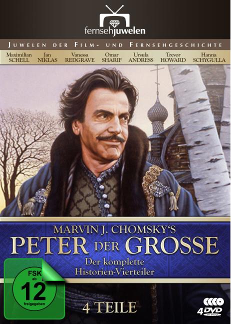 Immagine prodotto Pietro il Grande - Il set completo in quattro parti (DVD, 1986, Inglese, Tedesco)