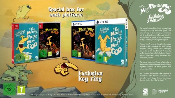 Immagine prodotto Mindscape I tanti pezzi di Mr. Coo - Edizione Fantabulous (PS5, DE)